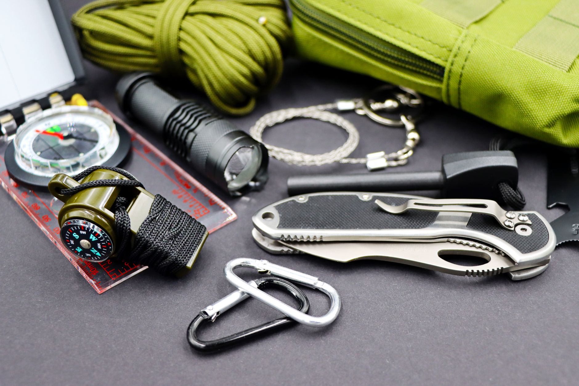 Streamlight ProTac HL-X tactical flashlight during a power outage